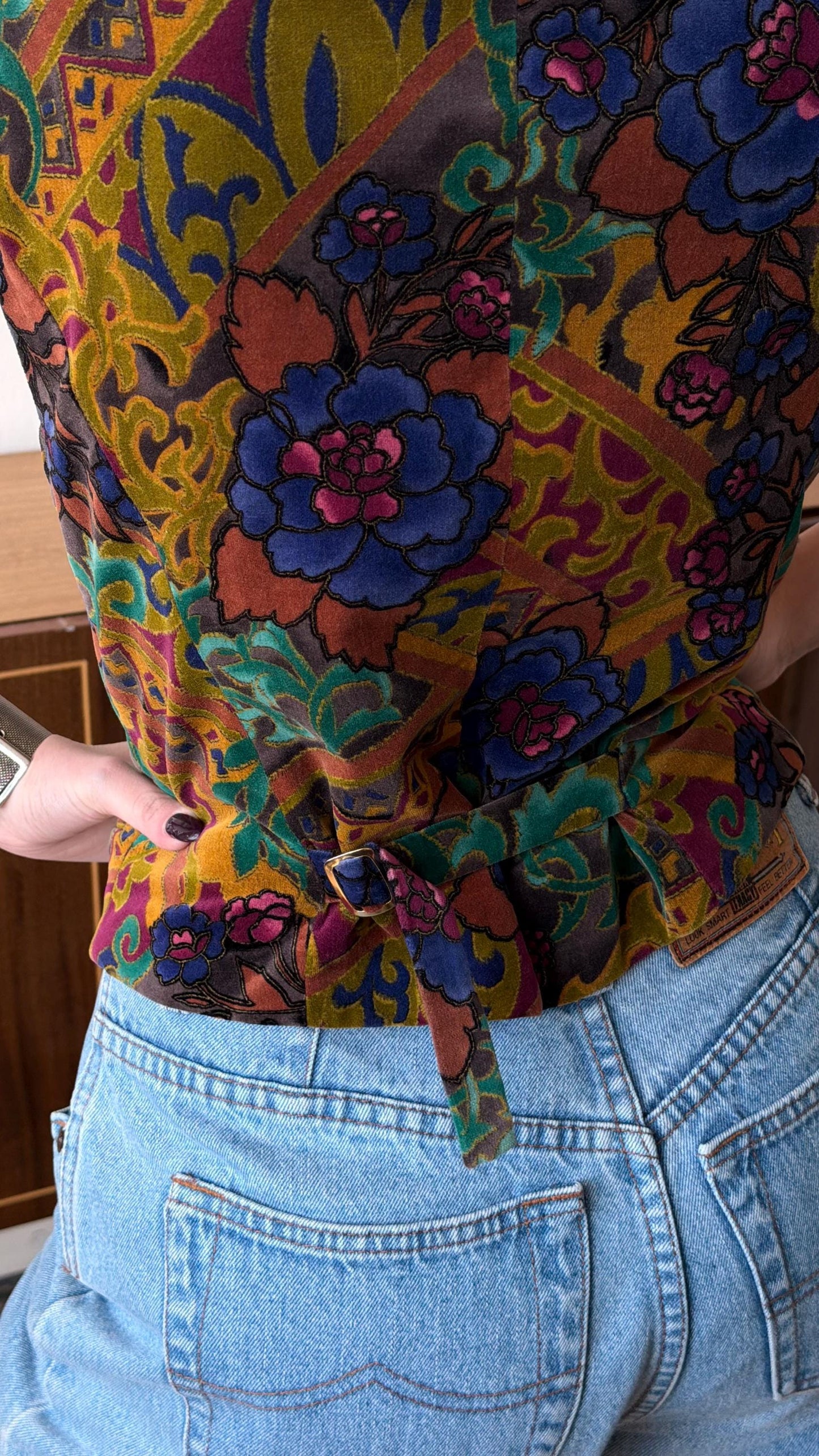 Vintage Light Wash Mom Jeans, 90s High Waist Cotton Denim Pants