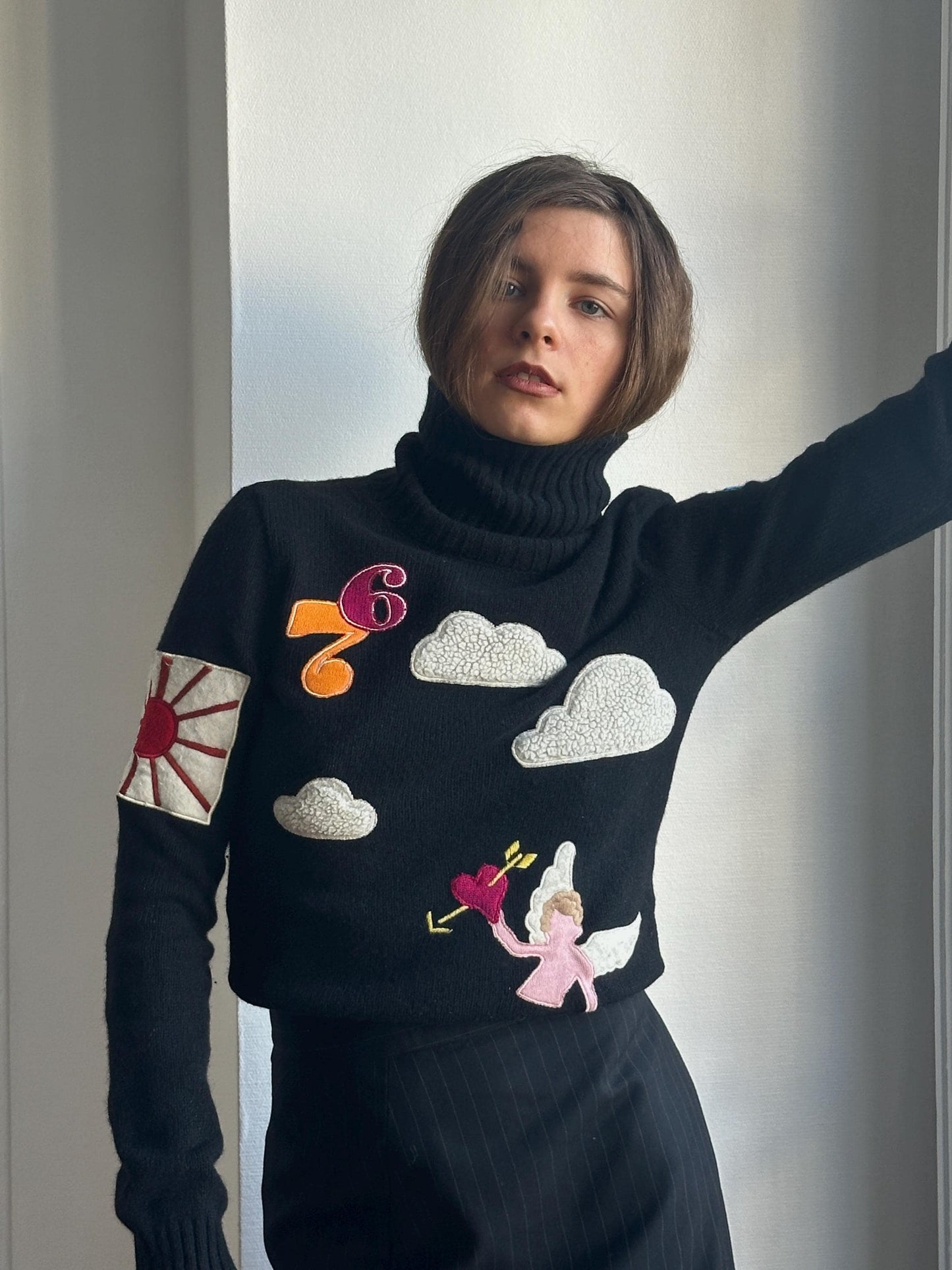 Vintage MOSCHINO Wool Turtleneck