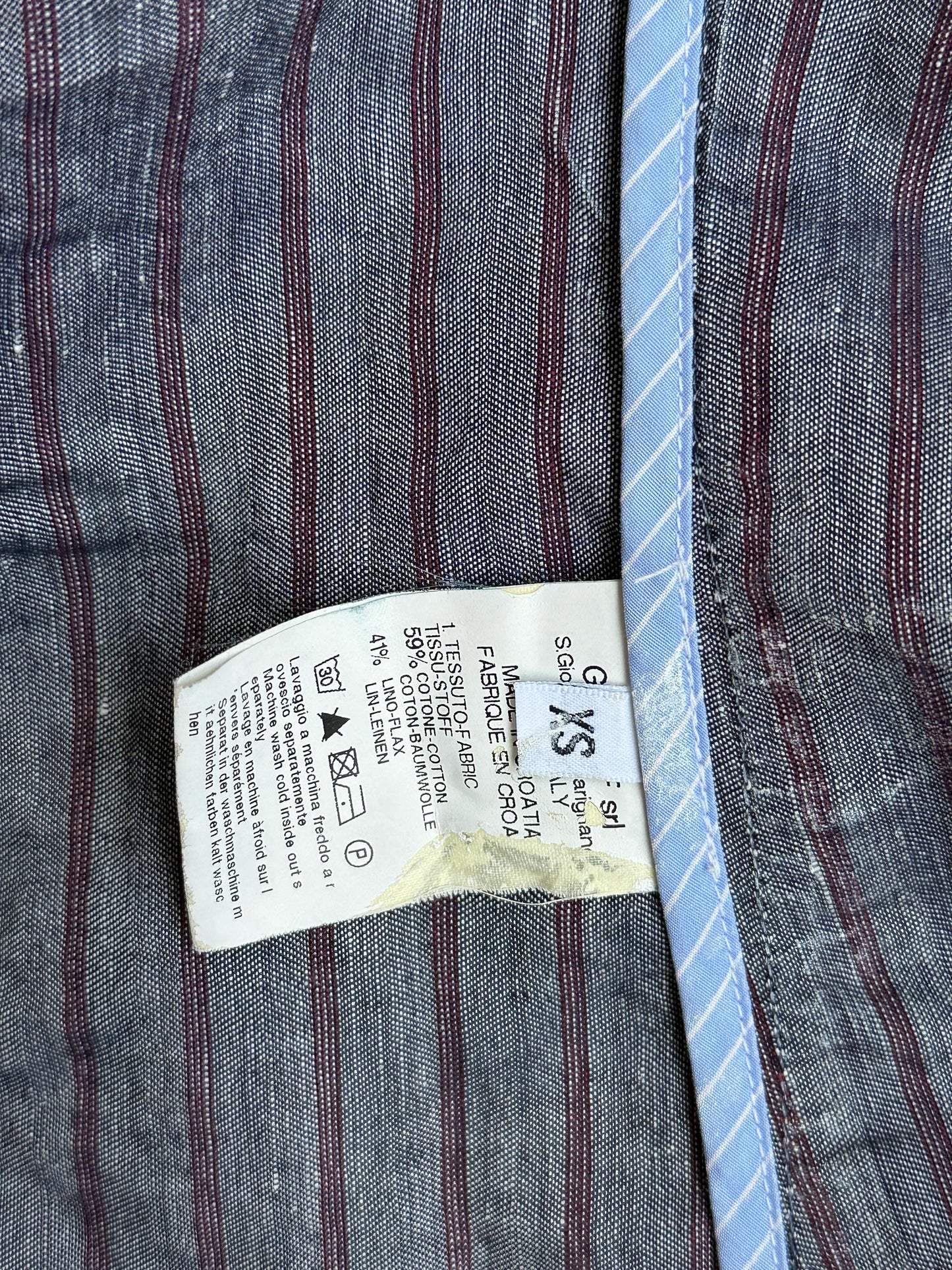 Vintage Y2K Marithé + François Girbaud Dark Denim Lace-Up Jacket