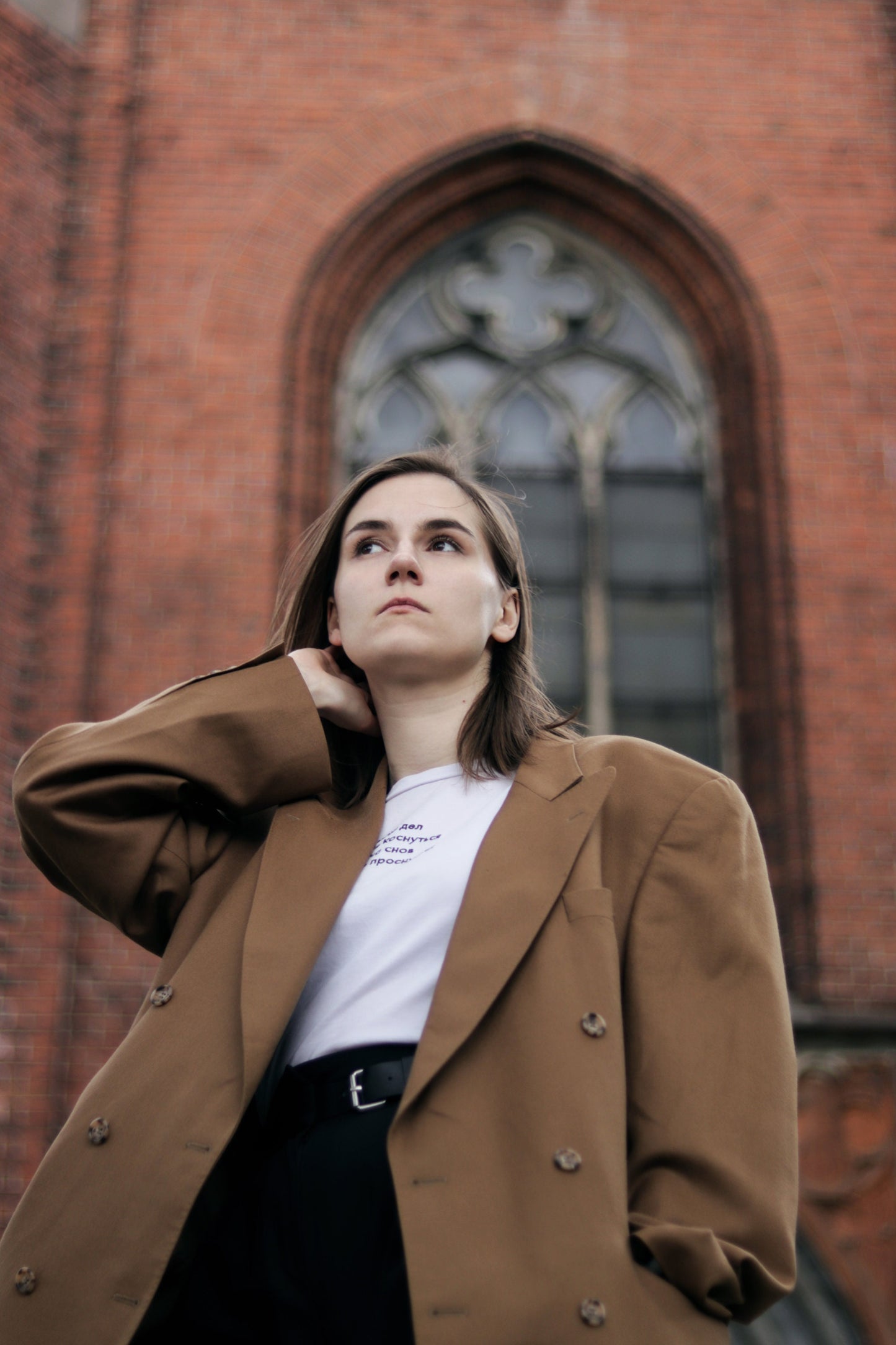 Vintage Blazer, 90s Blazer, Oversized Beige Nude Blazer, Boyfriend Blazer, Wool & Cashmere Blazer, Classic suit jacket women's menswear
