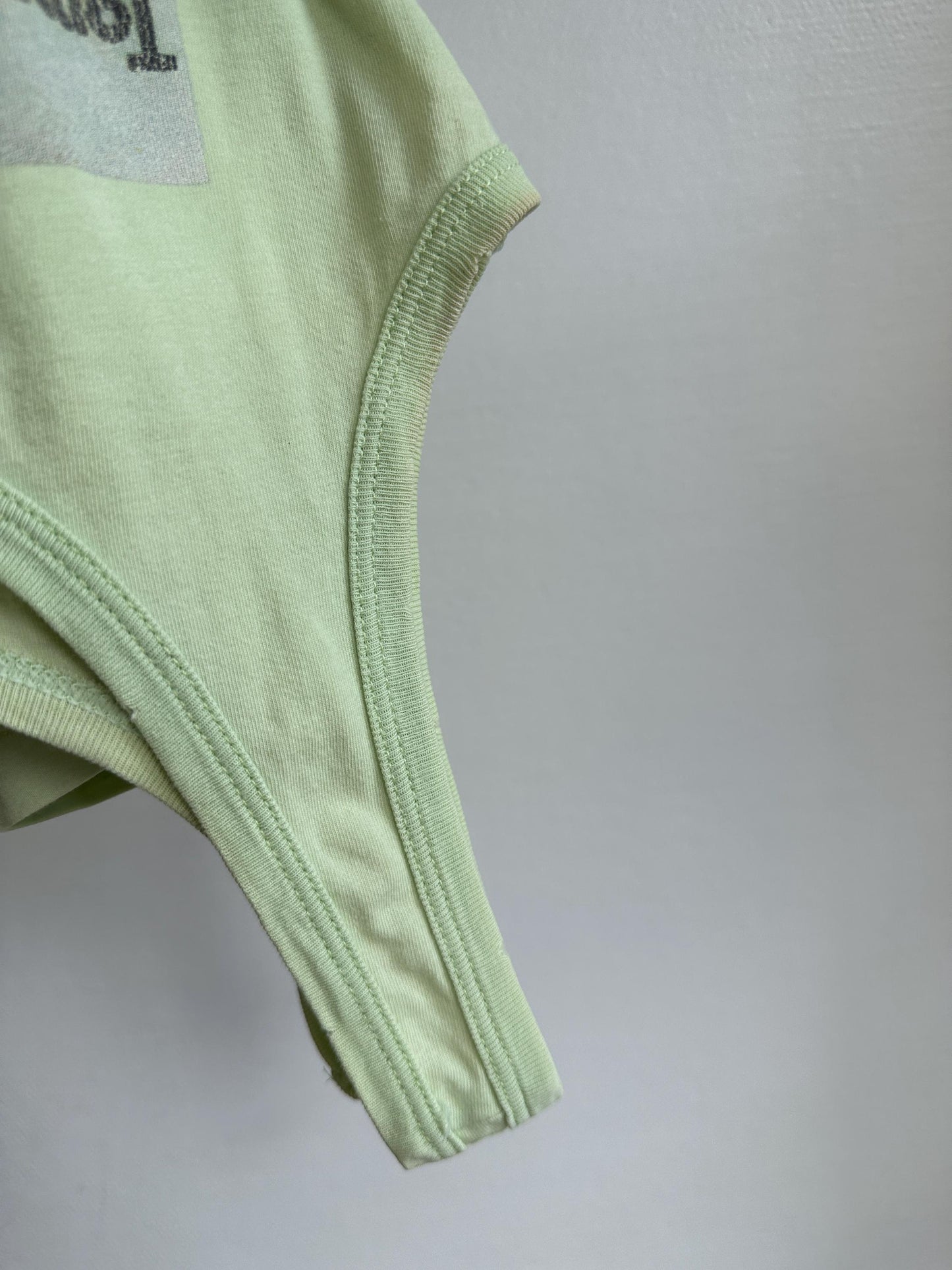 Vintage D&G Campbell’s Soup Graphic Green Tank Top