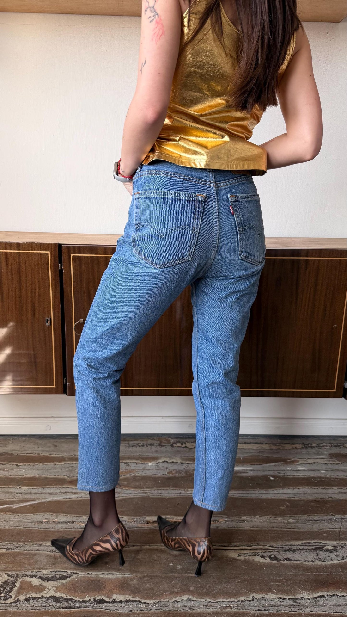 Vintage Levi’s 560 Jeans, 90s Fitted Denim