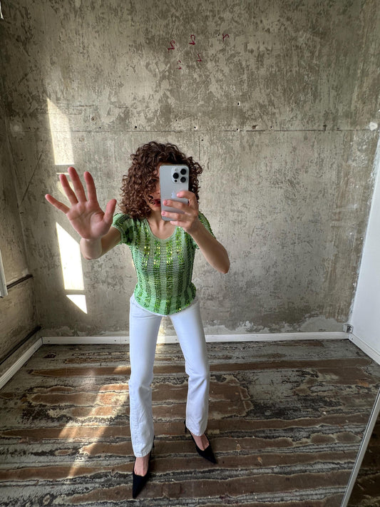 Vintage Levi's 501 white jeans, slim fit, high-rise jeans W27 L32