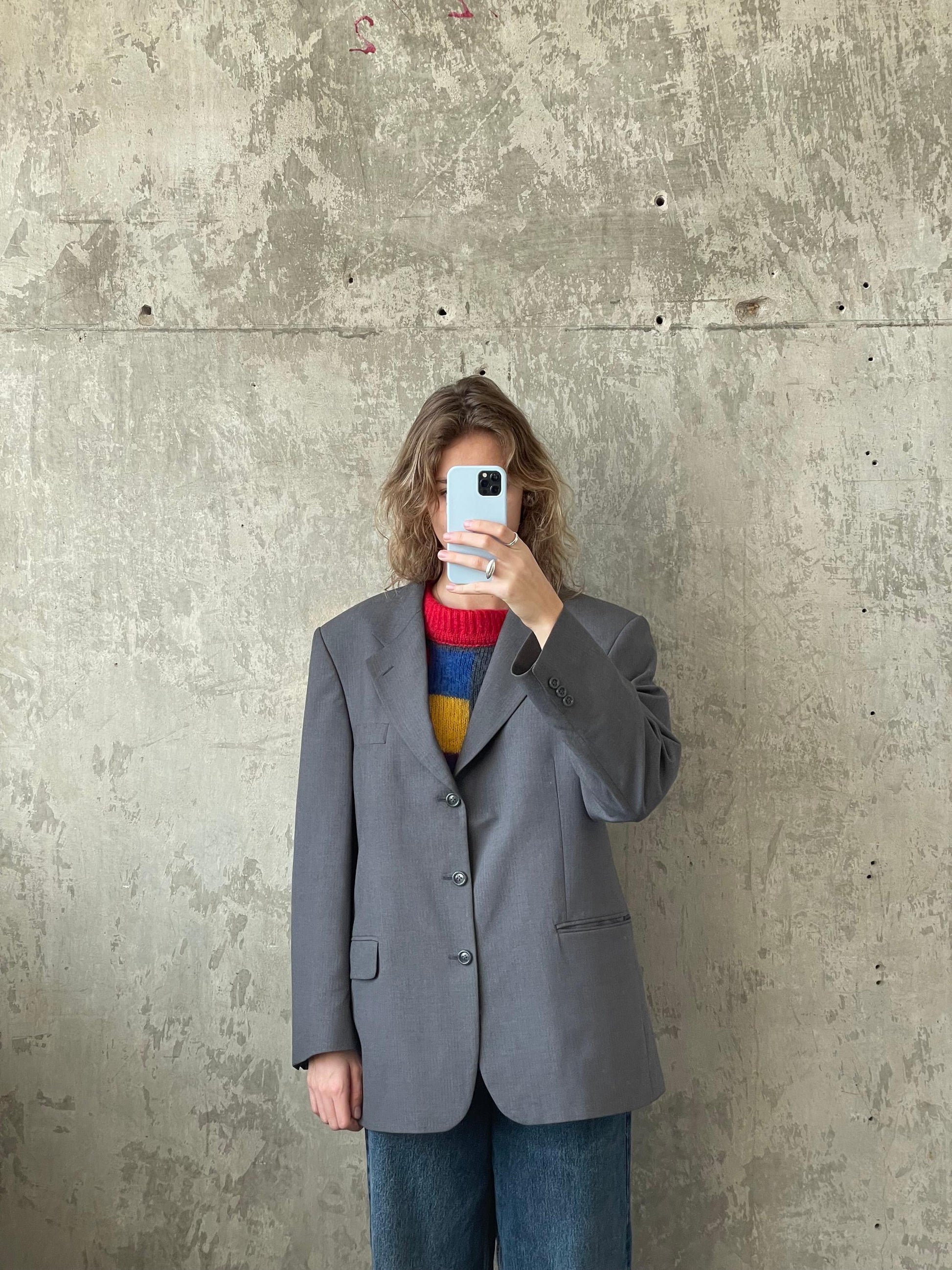 Vintage TURO light grey blazer