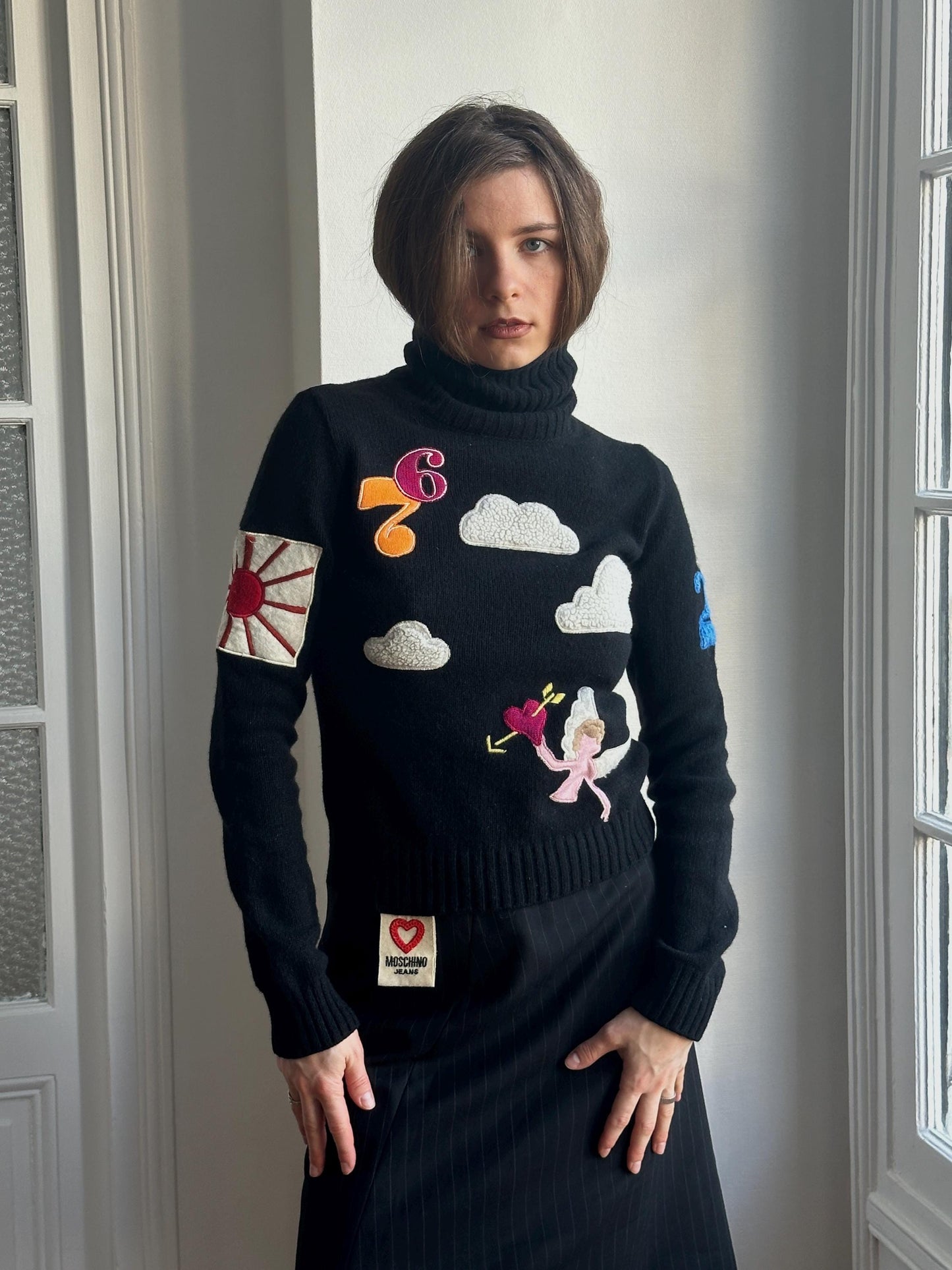 Vintage MOSCHINO Wool Turtleneck