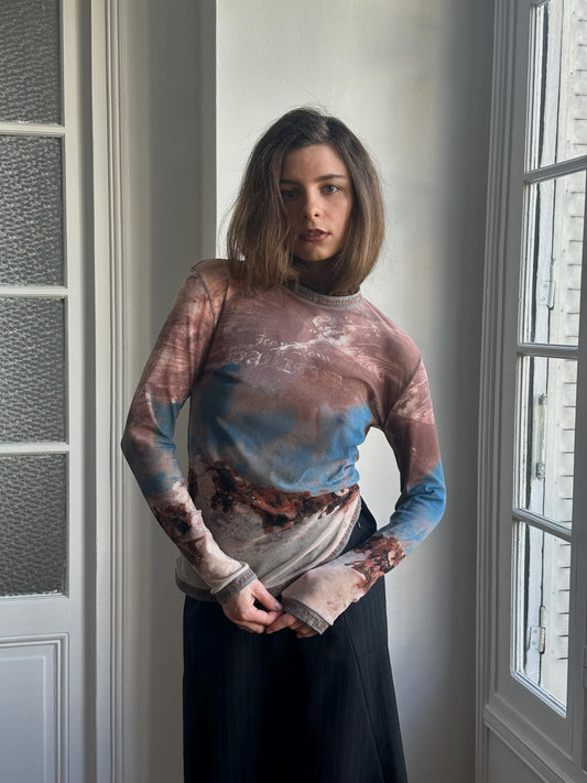 Jean Paul Gaultier AW1998 Renaissance Mesh Top