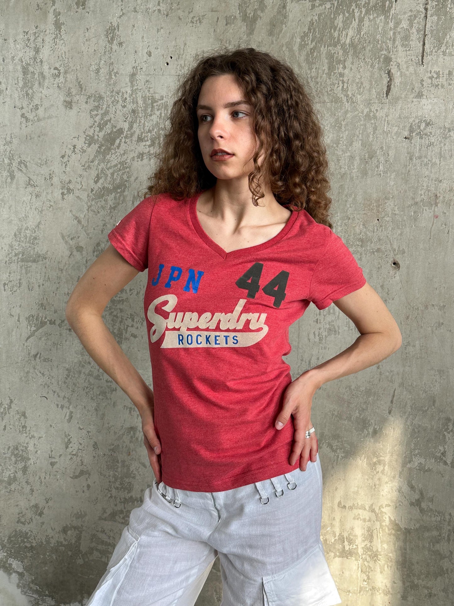 Vintage Faded Red Graphic T-Shirt