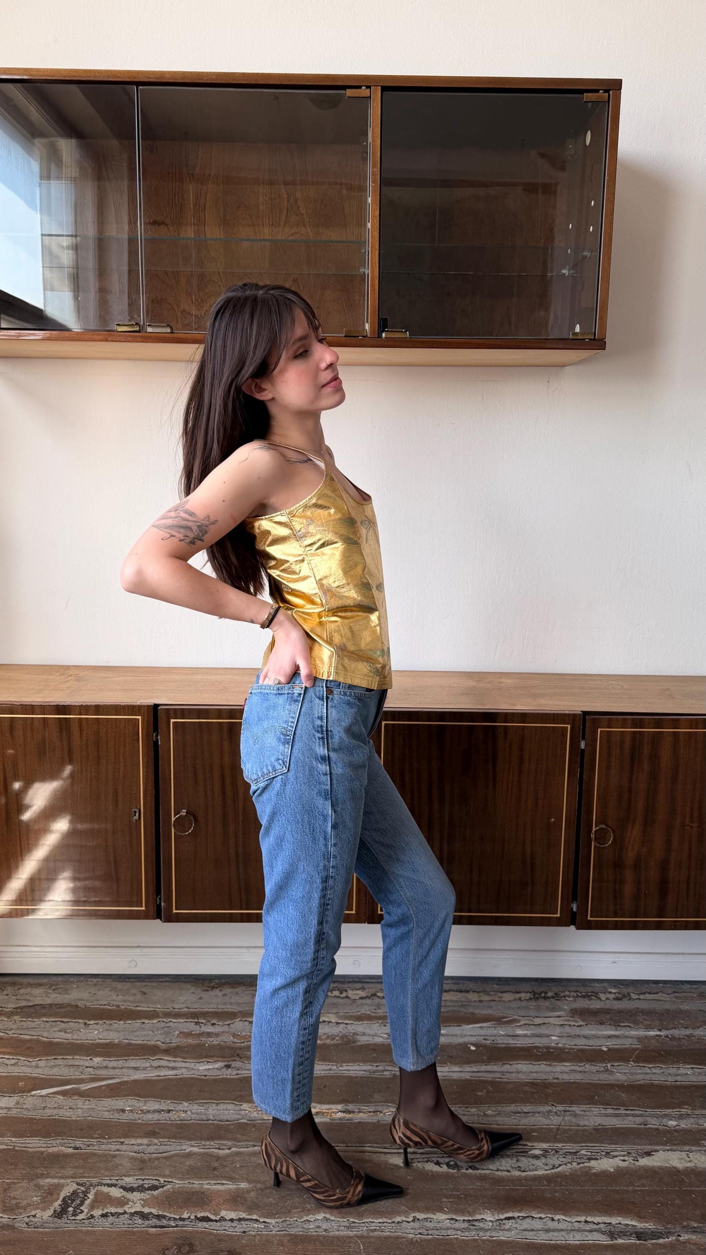 Vintage Levi’s 560 Jeans, 90s Fitted Denim