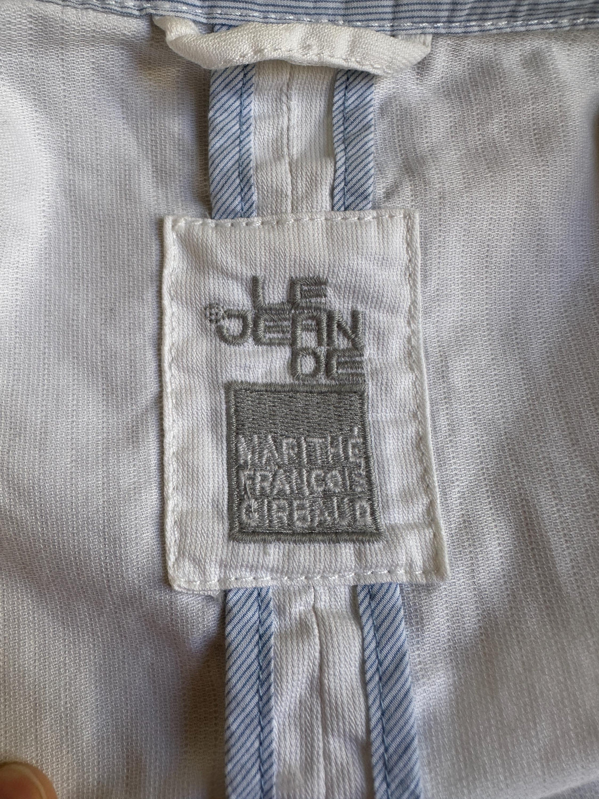 Vintage Marithé et François Girbaud White Jacket