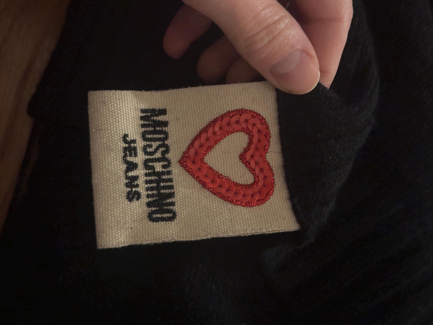 Vintage MOSCHINO Wool Turtleneck