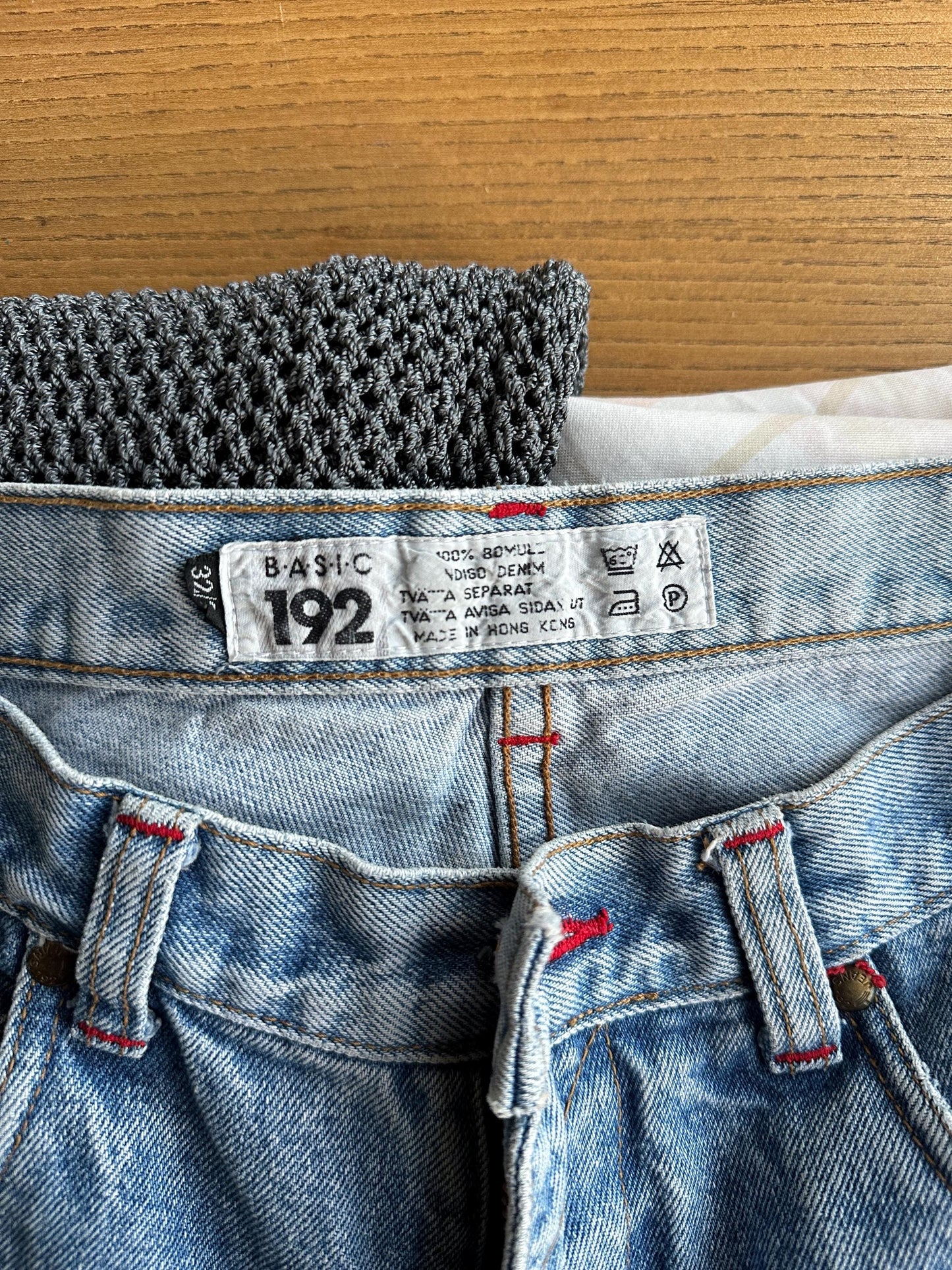 Vintage 90s Light Wash Straight Leg Jeans