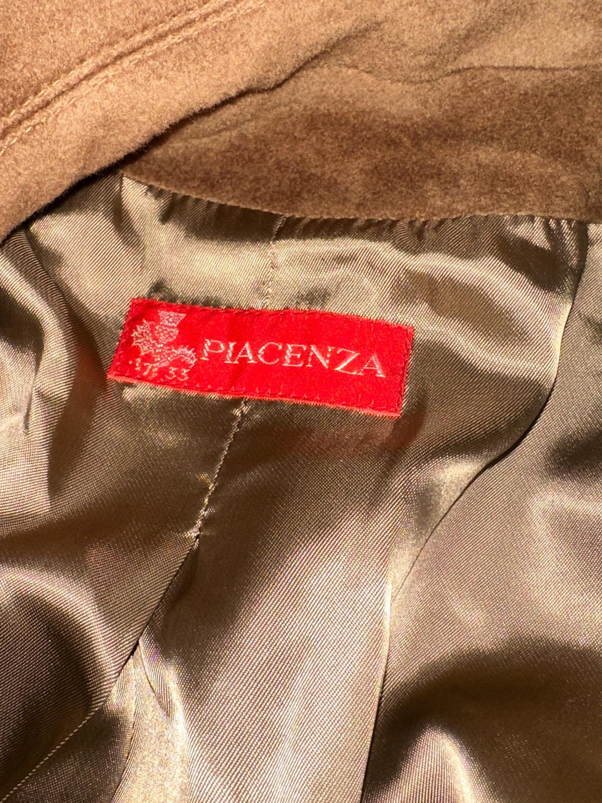 Vintage Piacenza Camel Long Baggy Coat | Italian 100% Wool Minimalist Coat