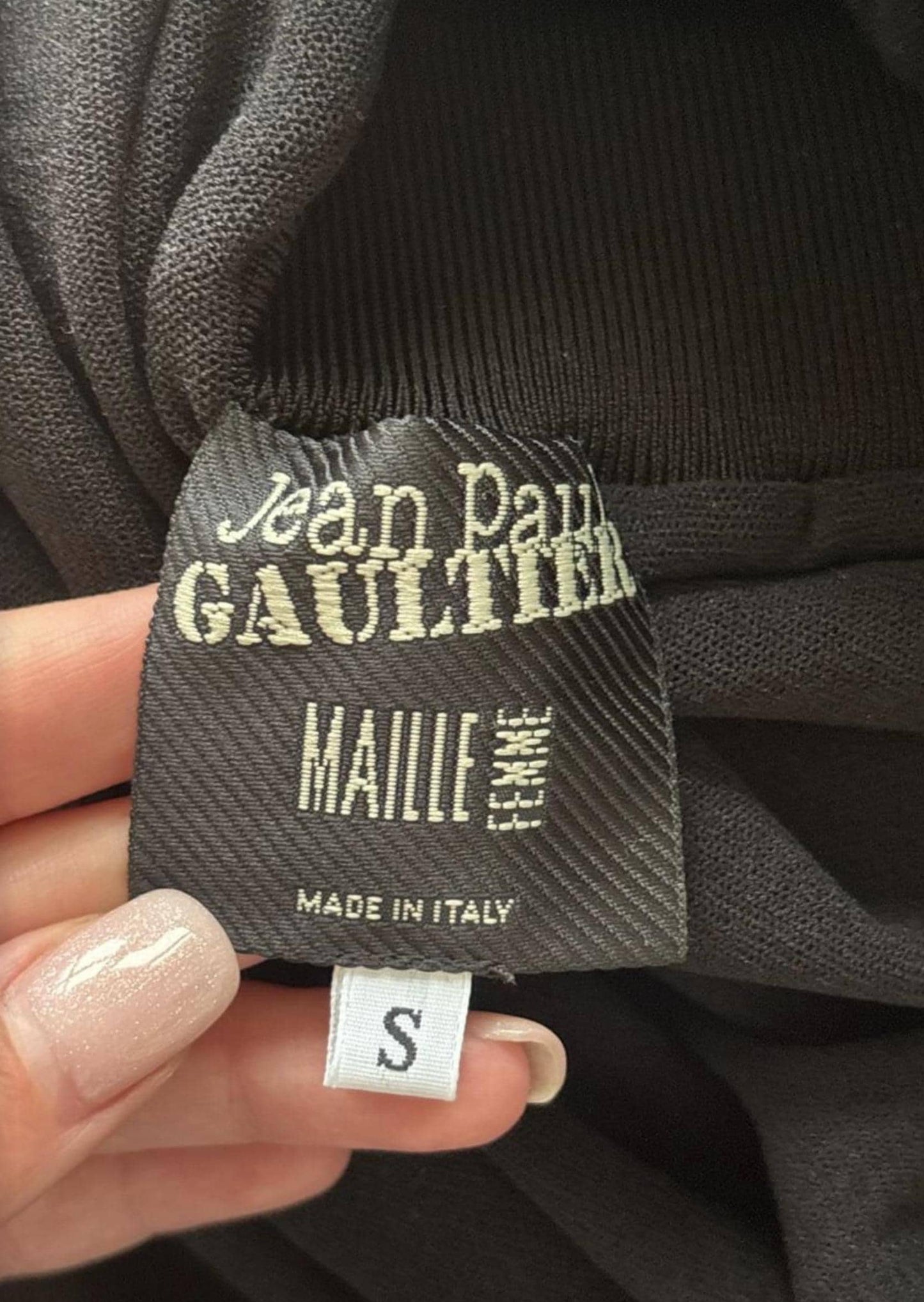 Vintage Jean Paul Gaultier Mesh Maxi Skirt