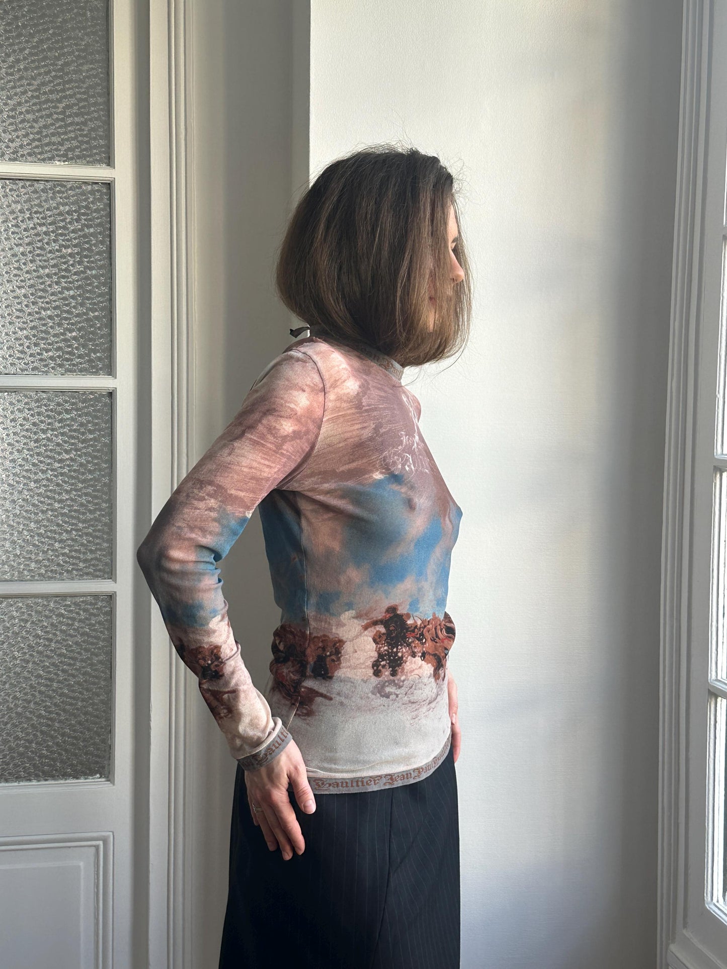 Jean Paul Gaultier AW1998 Renaissance Mesh Top