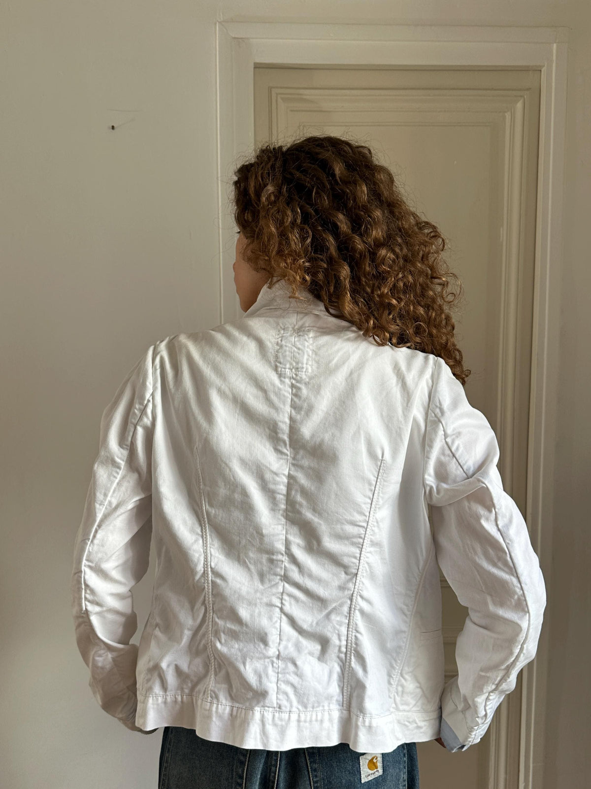 Vintage Marithé et François Girbaud White Jacket