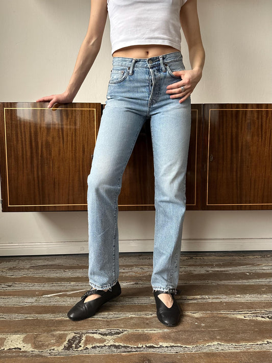 Acne Studios 1997 light blue trash jeans