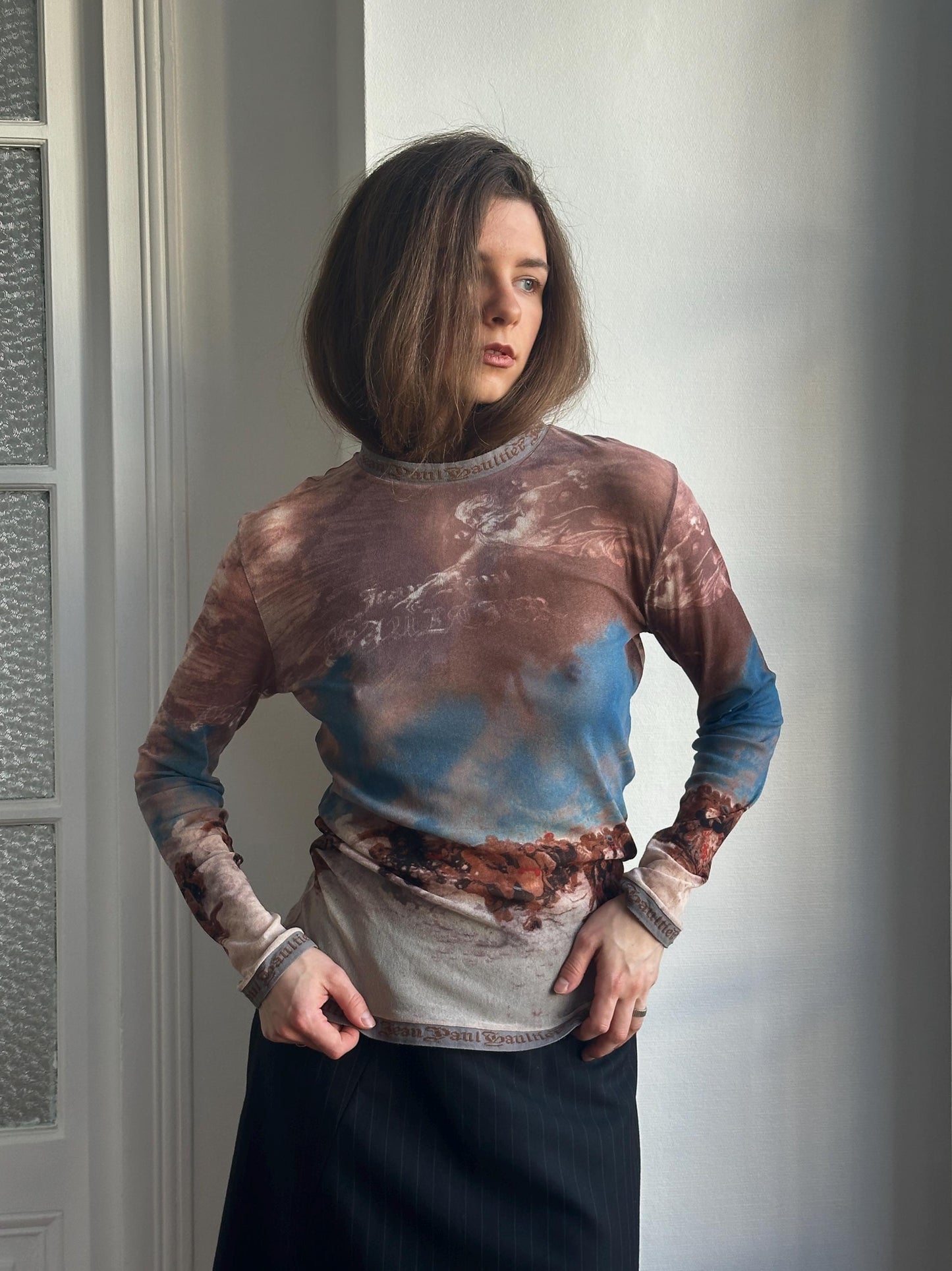 Jean Paul Gaultier AW1998 Renaissance Mesh Top