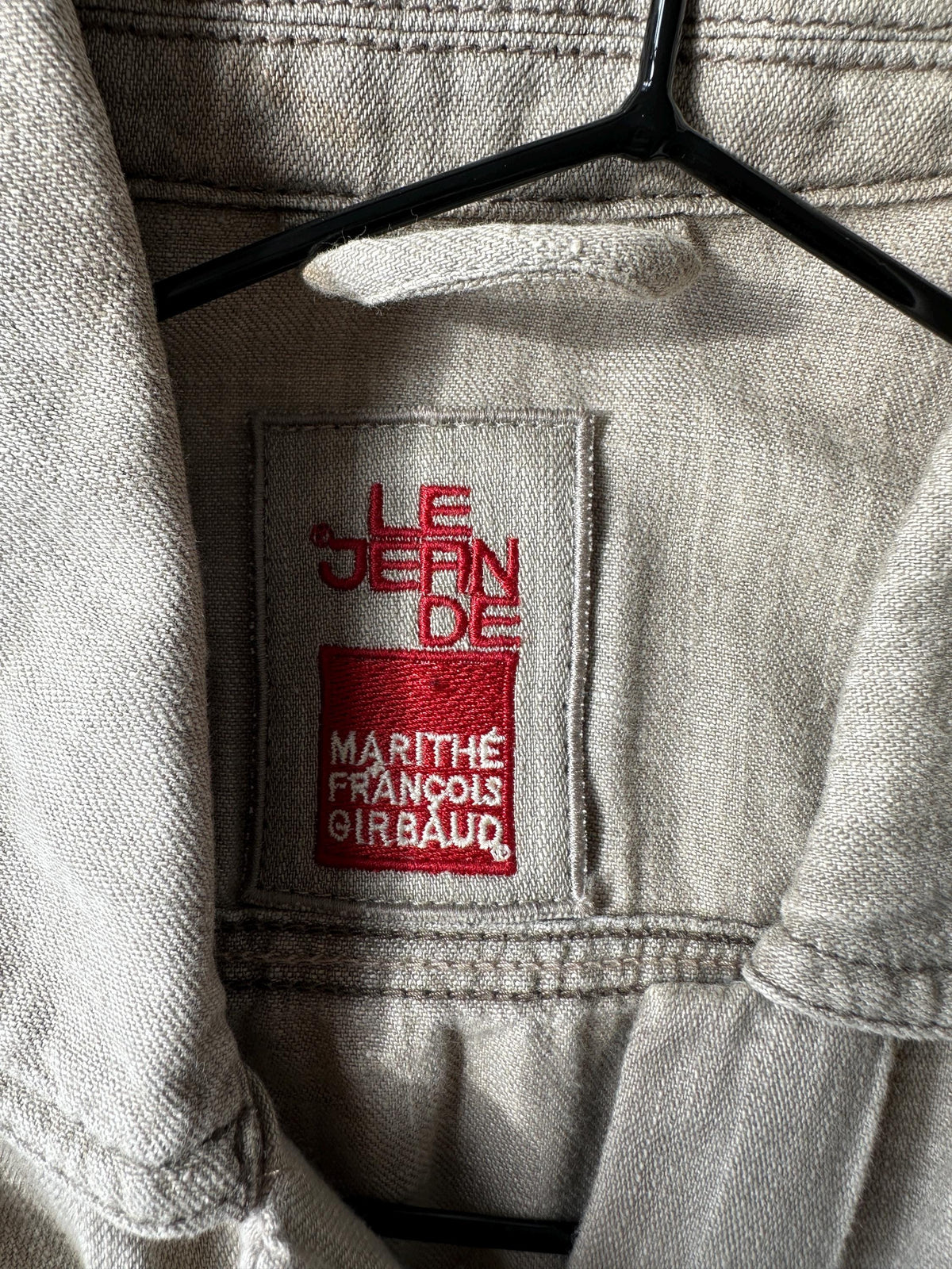 Vintage Y2K Marithé + François Girbaud Grey Denim Jacket