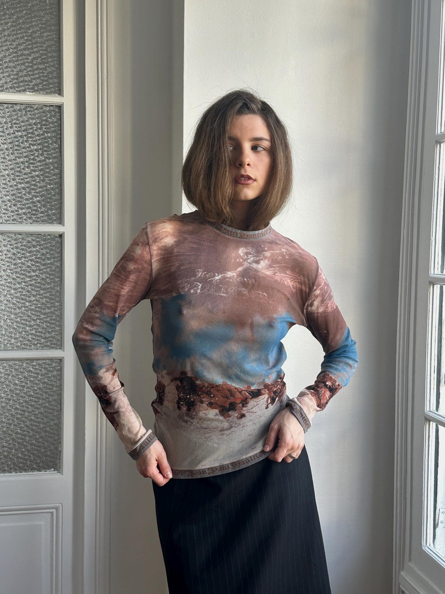 Jean Paul Gaultier AW1998 Renaissance Mesh Top