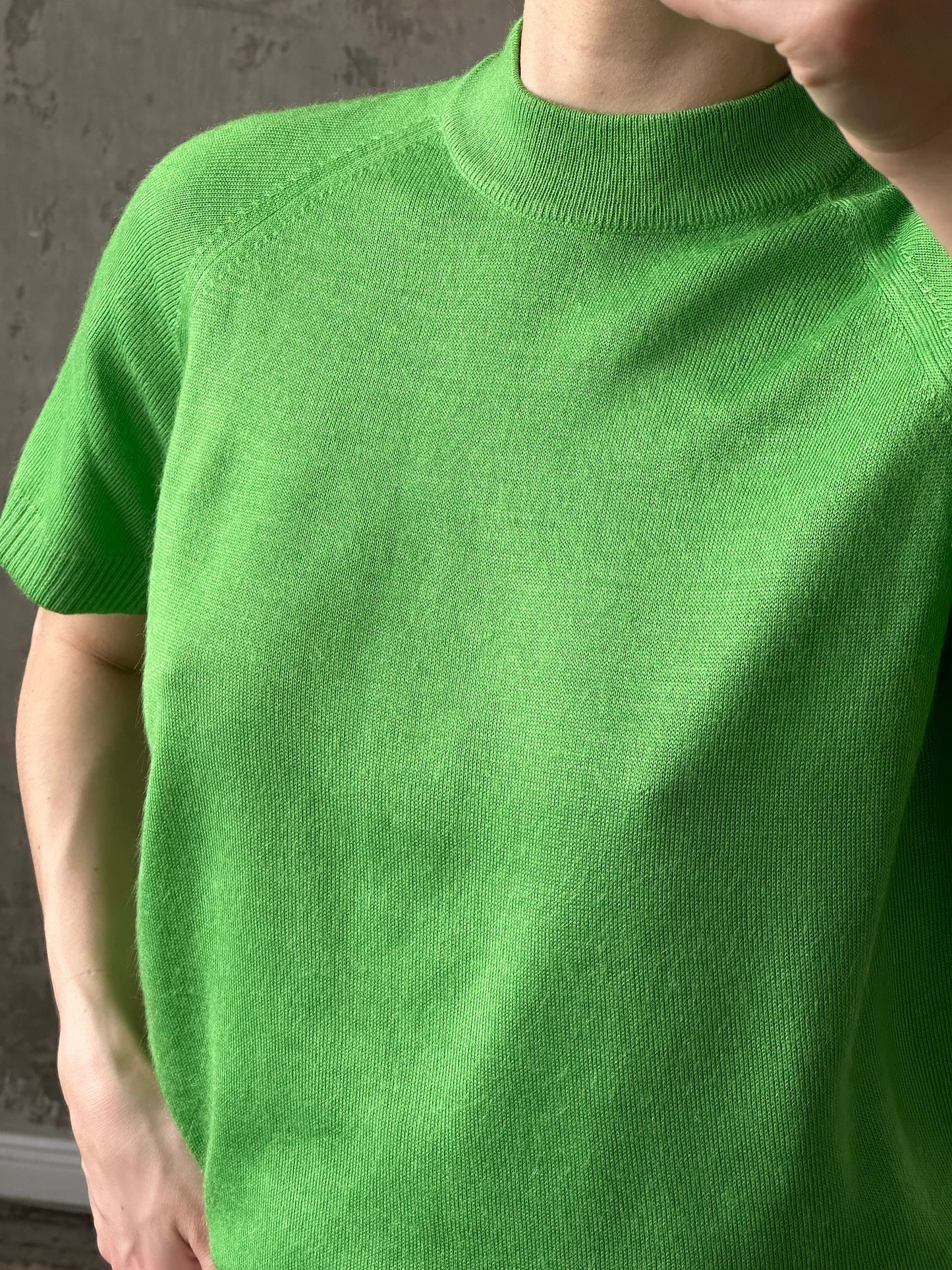 Vintage y2k short sleeve top in green