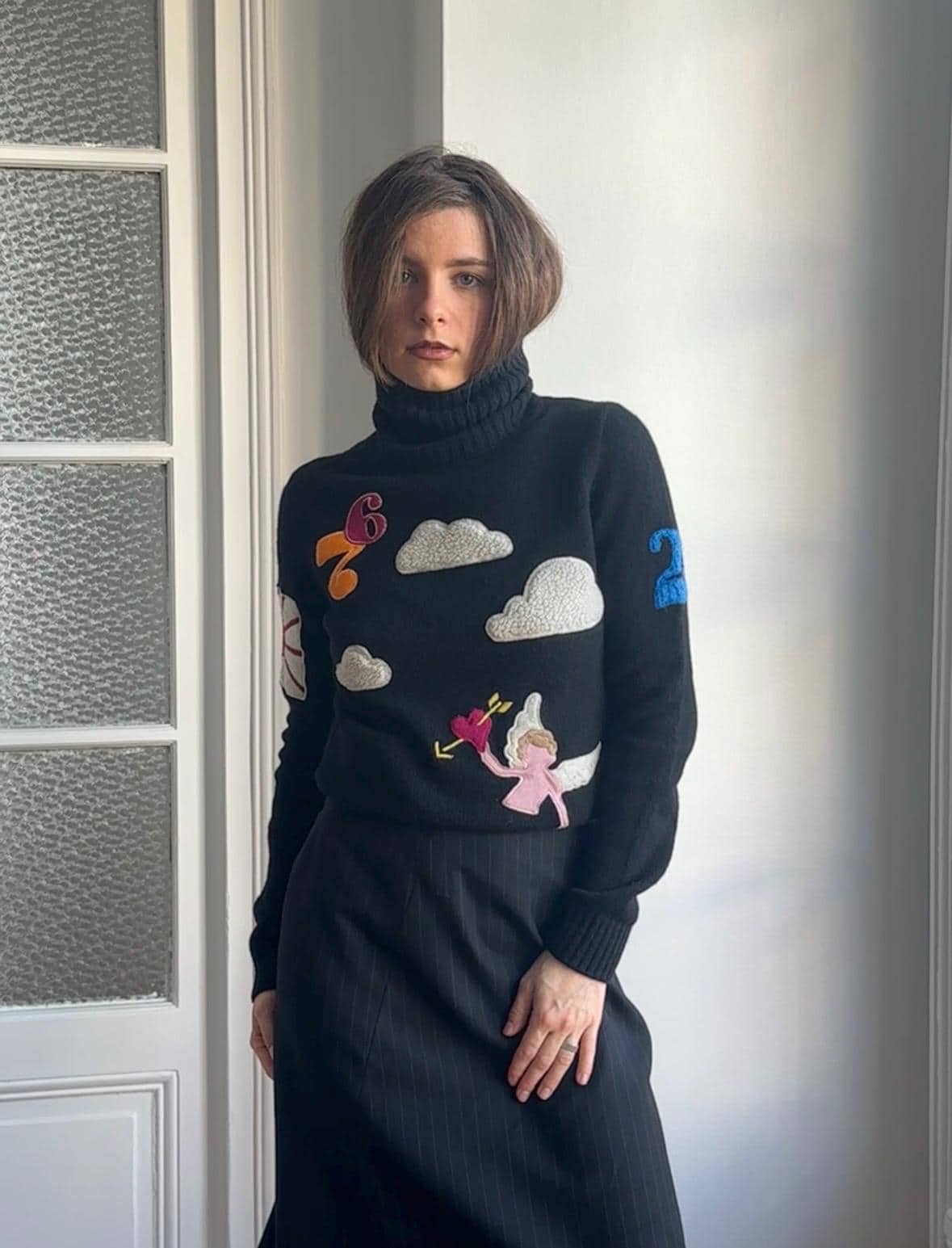 Vintage MOSCHINO Wool Turtleneck