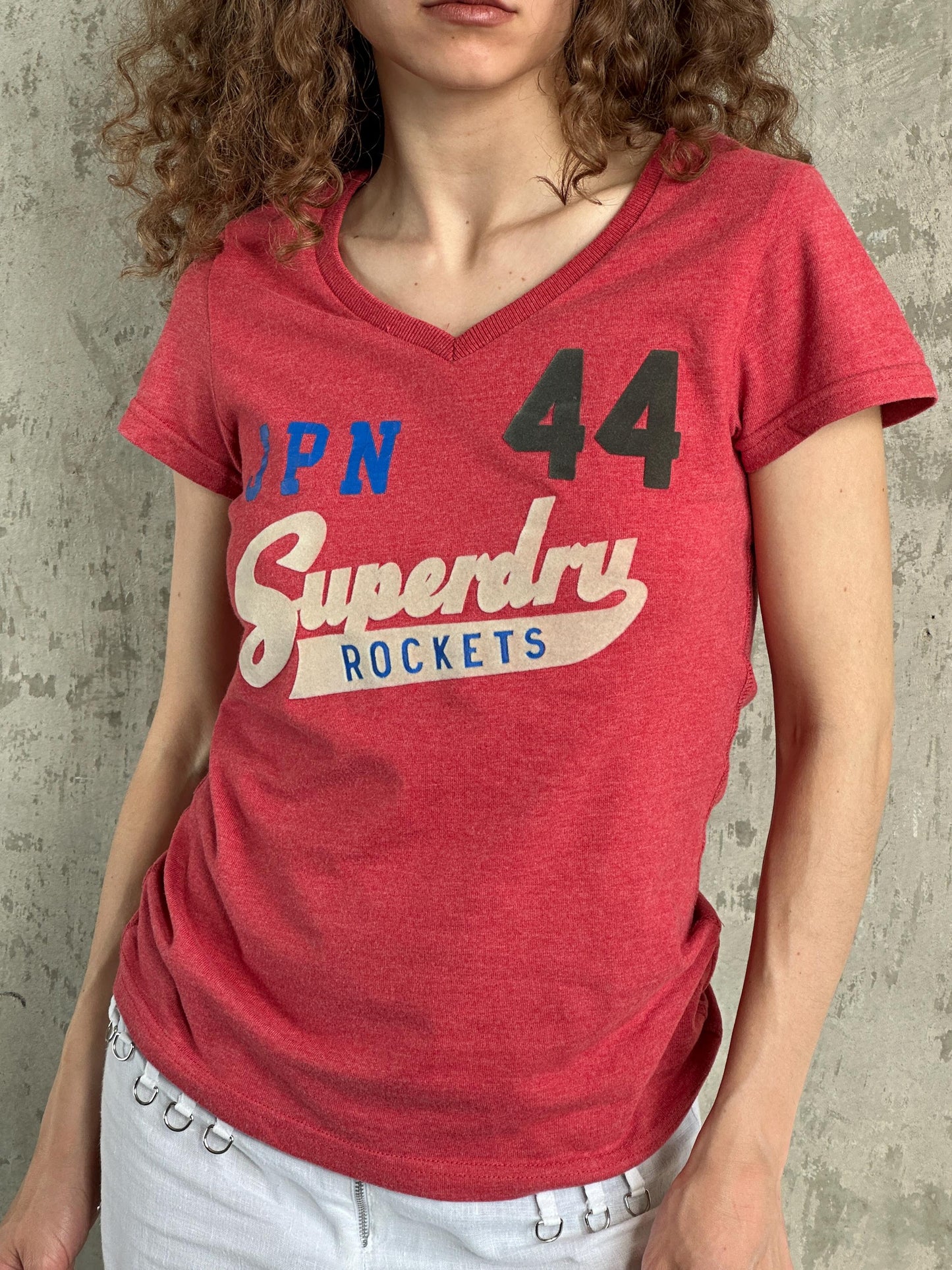 Vintage Faded Red Graphic T-Shirt