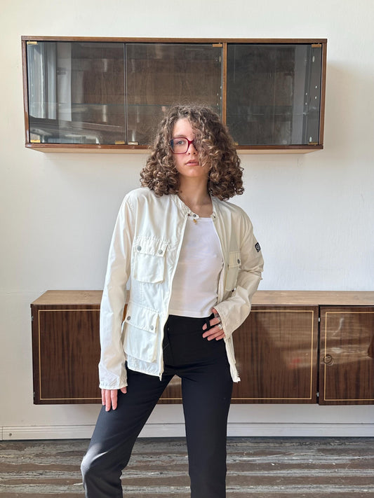 Vintage BELSTAFF lightweight jacket in white