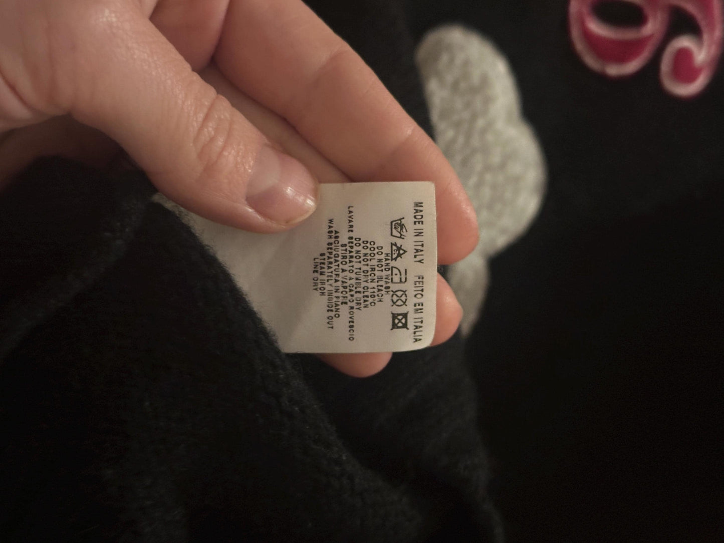 Vintage MOSCHINO Wool Turtleneck