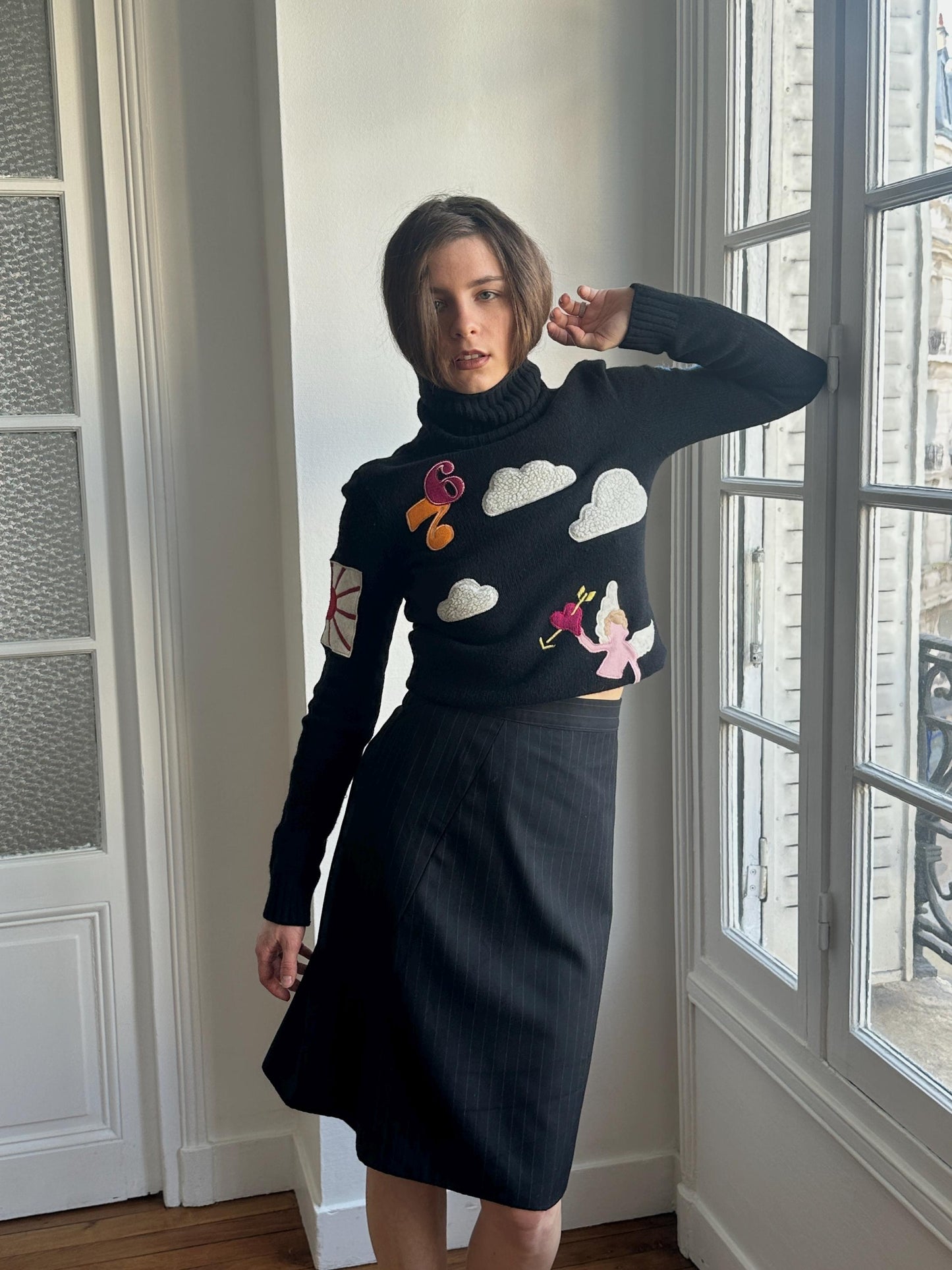 Vintage MOSCHINO Wool Turtleneck