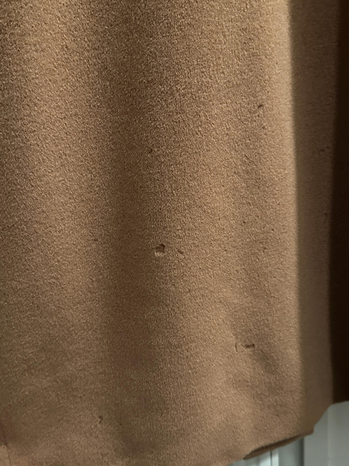Vintage Piacenza Camel Long Baggy Coat | Italian 100% Wool Minimalist Coat