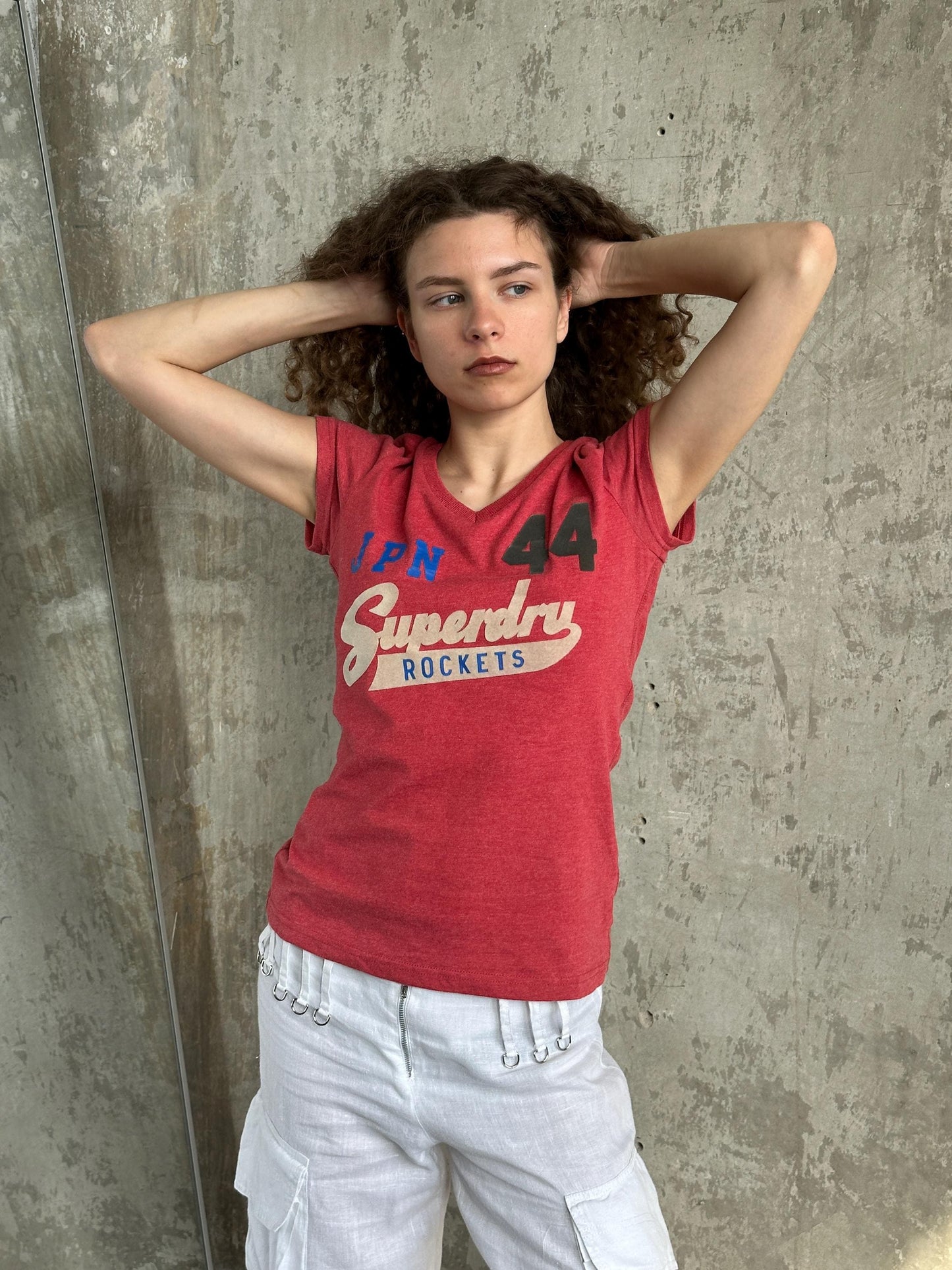 Vintage Faded Red Graphic T-Shirt