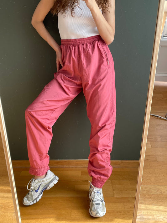 Vintage y2k women trousers in pink