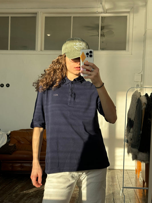 Vintage Lacoste polo shirt in blue